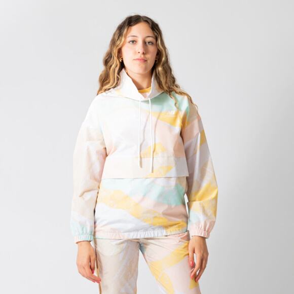 New Balance Jackets & Blazers - New Balance Jacket Mystic Minerals Anorak Windbreaker Large Pastel Top Y2K 90s